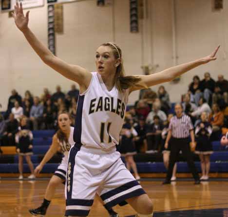 Cedar Park Christian's Rachel Staudacher was dominant for the Eagles during the 2010-11 season