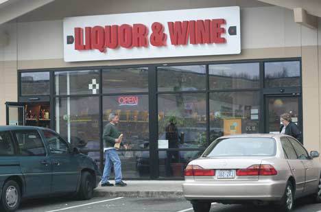 Kenmore's state-run liquor store at 6820 N.E. Bothell Way.