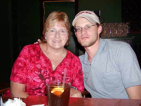 Eastside resident Marsha Stevens and her son