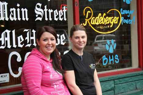 Main Street Ale House manager Katy Milliken