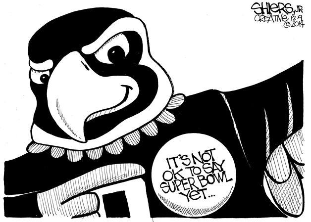 It's not OK to say Super Bowl yet | Cartoon for Nov. 14