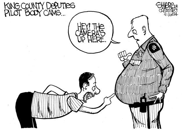 King County deputies pilot body cams | Cartoon