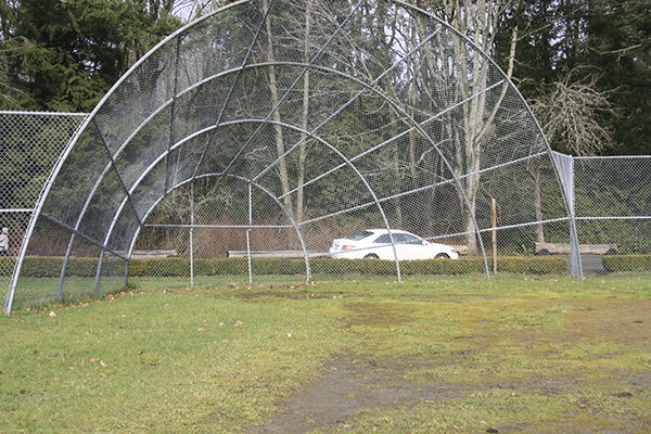 The current ballfield at St. Edwards seminary.