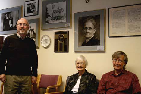 With founder Alice Bothell looking out from her photograph