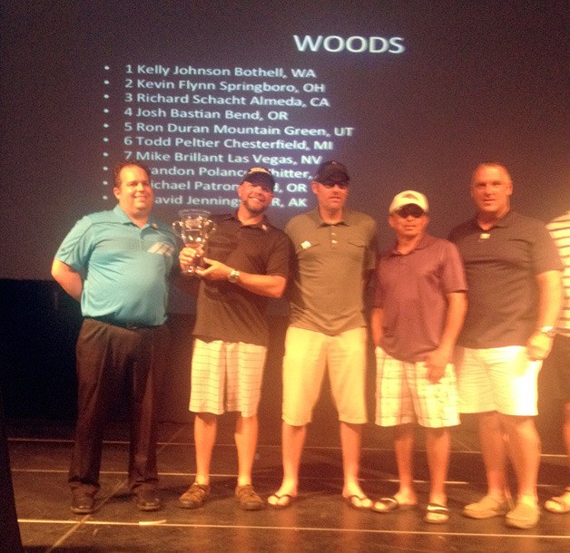 Bothell resident and business owner Kelly Johnson won fourth place during the Woods Flight at the 13th Annual Mesquite Amateur Golf Tournament last month in Las Vegas.