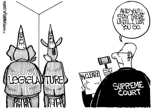 And you'll stay there until I let you go | Cartoon for Sept. 3