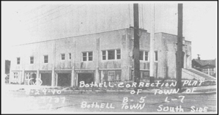 This is a picture of City Hall in 1940 — the same building houses City Hall today at 18305 101st Ave. N.E.