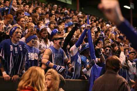 The Bothell High crowd will be raring to go again this Friday for the Cougars' postseason football matchup with Stanwood High. Kick off is at 7 p.m.