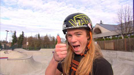 Bothell professional skateboarder Sky Siljeg.