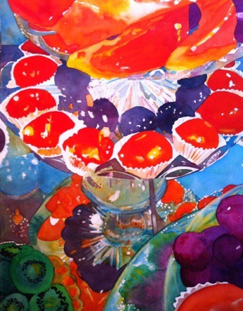 The Kaewyn Gallery at FrameWright will host the Wine & Watercolors Party from 6-9 p.m. on Saturday in downtown Bothell.