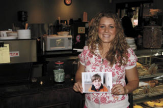 Bothell’s Elysha Hunter displays a picture of her 9-year-old brother