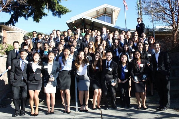 Inglemoor High School Future Business Leaders of America members competed at the organization's Winter Regional Conference on Feb. 7 at Everett Community College. Inglemoor teacher Jan Fitzgerald took 63 students to the conference and 47 will continue on to state.