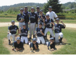 The North Bothell Little League Mariners were league champions and Tournament of Champions winners in the majors division for 2009. They are: top row