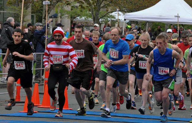 Participants of the Can Do Run 5k event last year.