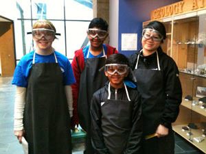 Canyon Park Junior High's Crime Buster team took first place in the Crime Buster event at the Northwest Regional Science Olympiad Competition. They are