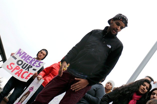 Students walked out of classes on Wednesday at 11:30 a.m. to protest the lack of a Diversity Center or communal student space to learn about other cultures on campus. The UW Bothell campus is the most diverse out of all the three University of Washington locations.