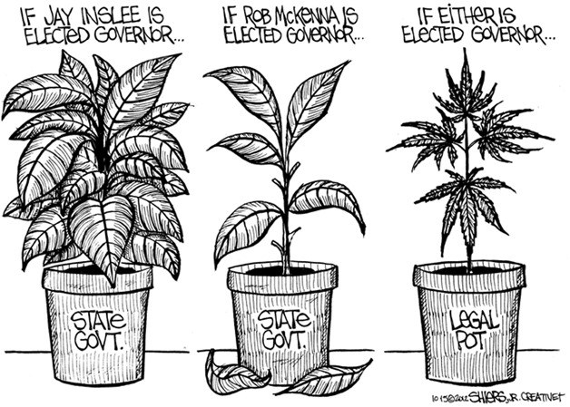 Legalized pot after the election | Cartoon for Oct. 25