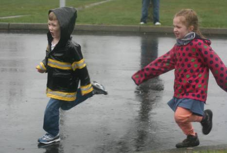 The kids' dashes were a favorite event at last Saturday's Can-Do 5K/10K in Bothell.