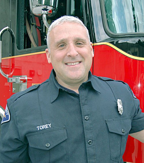 Snohomish County Fire District 1 has promoted Sean Torey to the rank of captain.