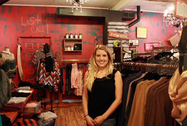 Nicole Wright opened a new clothing store in Country Village.
