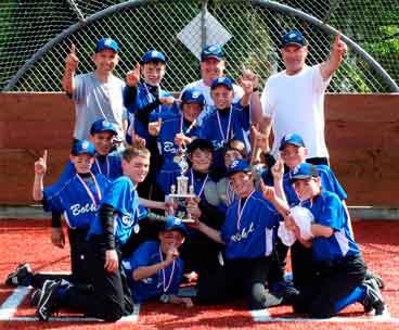 The Bothell Select 12U team.