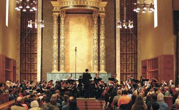 The award winning Inglemoor High School orchestra will perform its Fall Concert in the beautiful Bastyr University Chapel at 7 p.m. on Oct. 24.