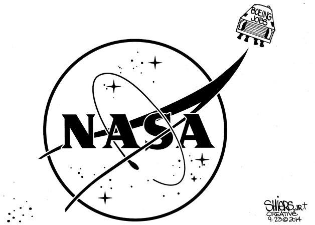 NASA space program will mean more Boeing jobs | Cartoon for Sept. 25