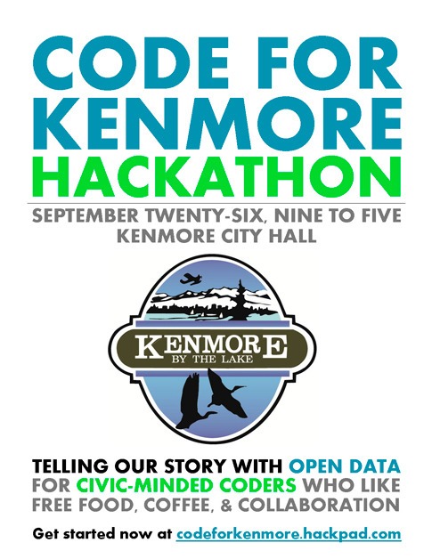 Kenmore invites citizens to open data Hackathon