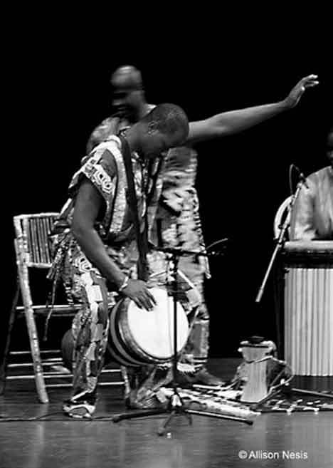 West African culture will come alive when griot percussionist Thione Diop returns to the Northshore Performing Arts Center