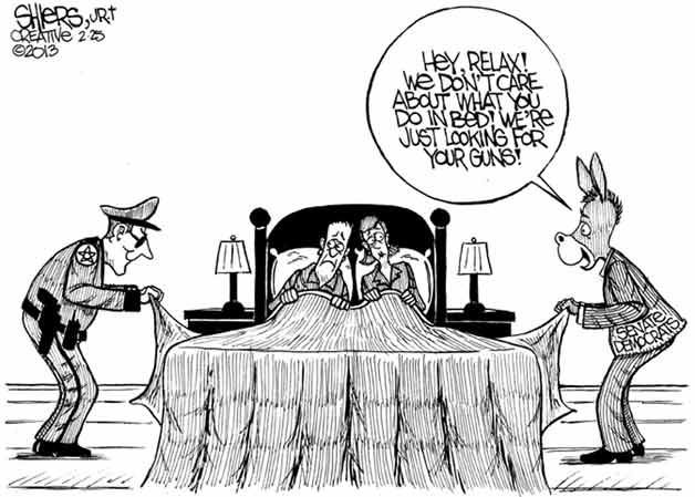 We don't care what you do in bed | Cartoon for Feb. 25