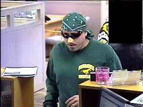 Bothell Union Bank robber caught on video.