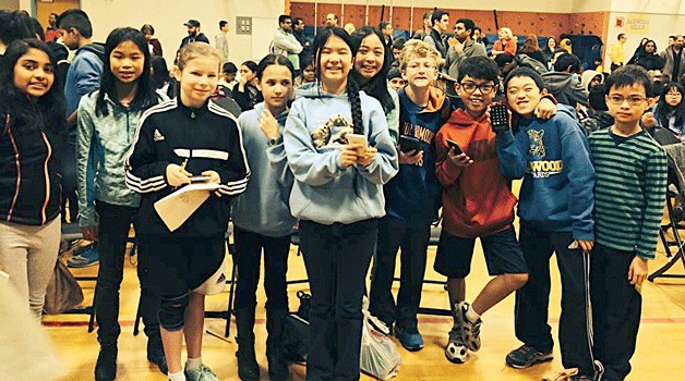 Almost 400 fifth- and sixth-grade mathaletes from Bear Creek