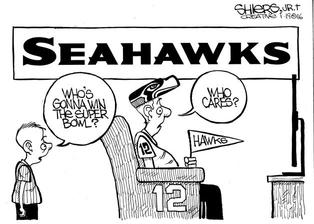 Who's gonna win the Super Bowl? | Cartoon for Jan. 21