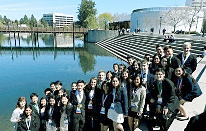 The Inglemoor High School Future Business Leaders of America attended the state conference in Spokane during spring break