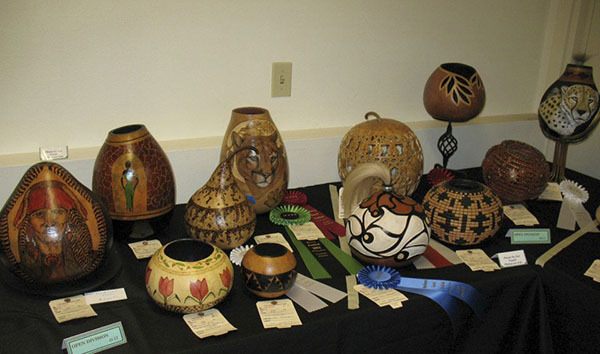 Gourd art from a 2012 competition.