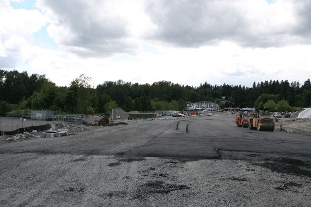 The new section of SR 522 in Bothell.