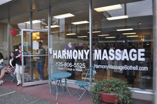 Marmony Massage is located on Main Street in downtown Bothell.