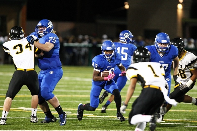 Bothell running back Danny Wilson ran for 364 yards and five touchdowns Friday against Inglemoor.