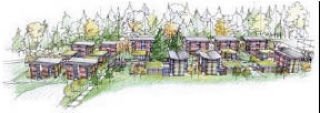An artist’s rendering of the future Bastyr University housing units. COURTESY GRAPHIC