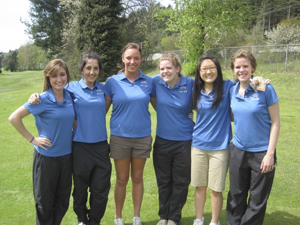 The Bothell High girls' golf team recently polished off a season focused on fun and personal improvement. Pictured
