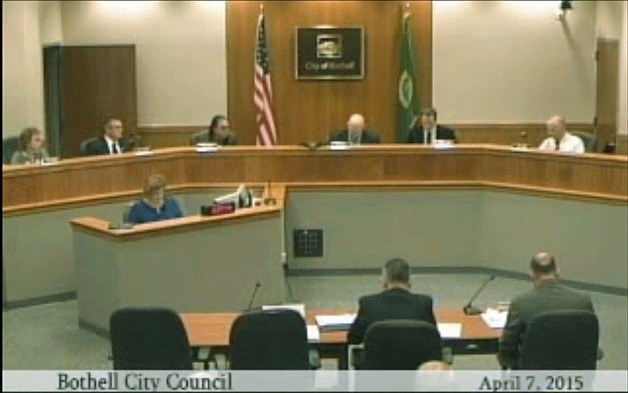 The Bothell City Council discussed the actions taken during an executive session in 2013 that led to an investigation of the council by the city's insurance company on April 7.