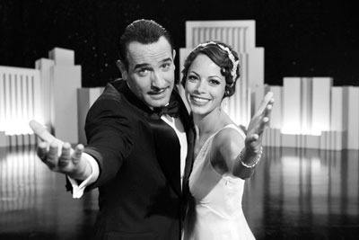 Jean Dujardin and Bérénice Bejo in 'The Artist.'