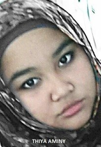 A search is on for Thiya Aminy