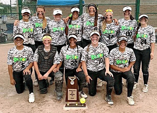 The Northwest Xplosion girls fastpitch team recently won the Washington state ASA tournament in Yakima