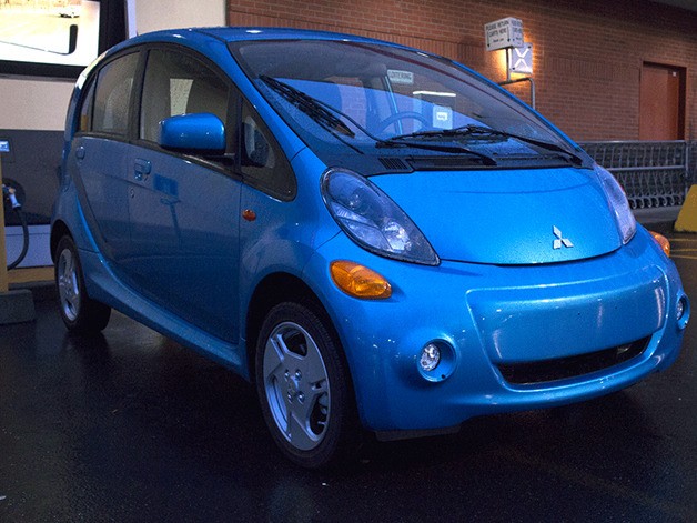 The Mitsubishi MIEV is America's least expensive electric vehicle.