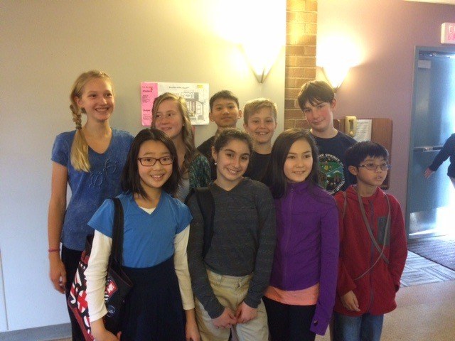 Northshore School District students at National History Day north puget sound regional competition