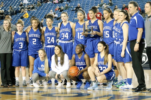 The Bothell High School girls basketball team finished fifth in state on Saturday at the Tacoma Dome.