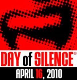 National Day of Silence poster.