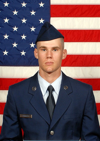 Air Force Airman Kyle G. Barrett.