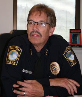 Bothell Police Chief Forrest Conover.